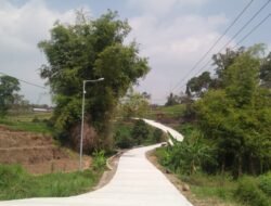 Jalan Antar Dusun Program TMMD 114 Mojokerto Sudah Bisa Dilintasi