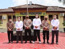 Audiensi dengan KPU, Kapolres Pringsewu Komitmen Amankan seluruh tahapan Pemilu 2024
