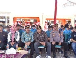 2.220 Pelajar Sekolah Diberangkatkan Bupati Gus Muhdlor Lomba Gerak Jalan Pelajar