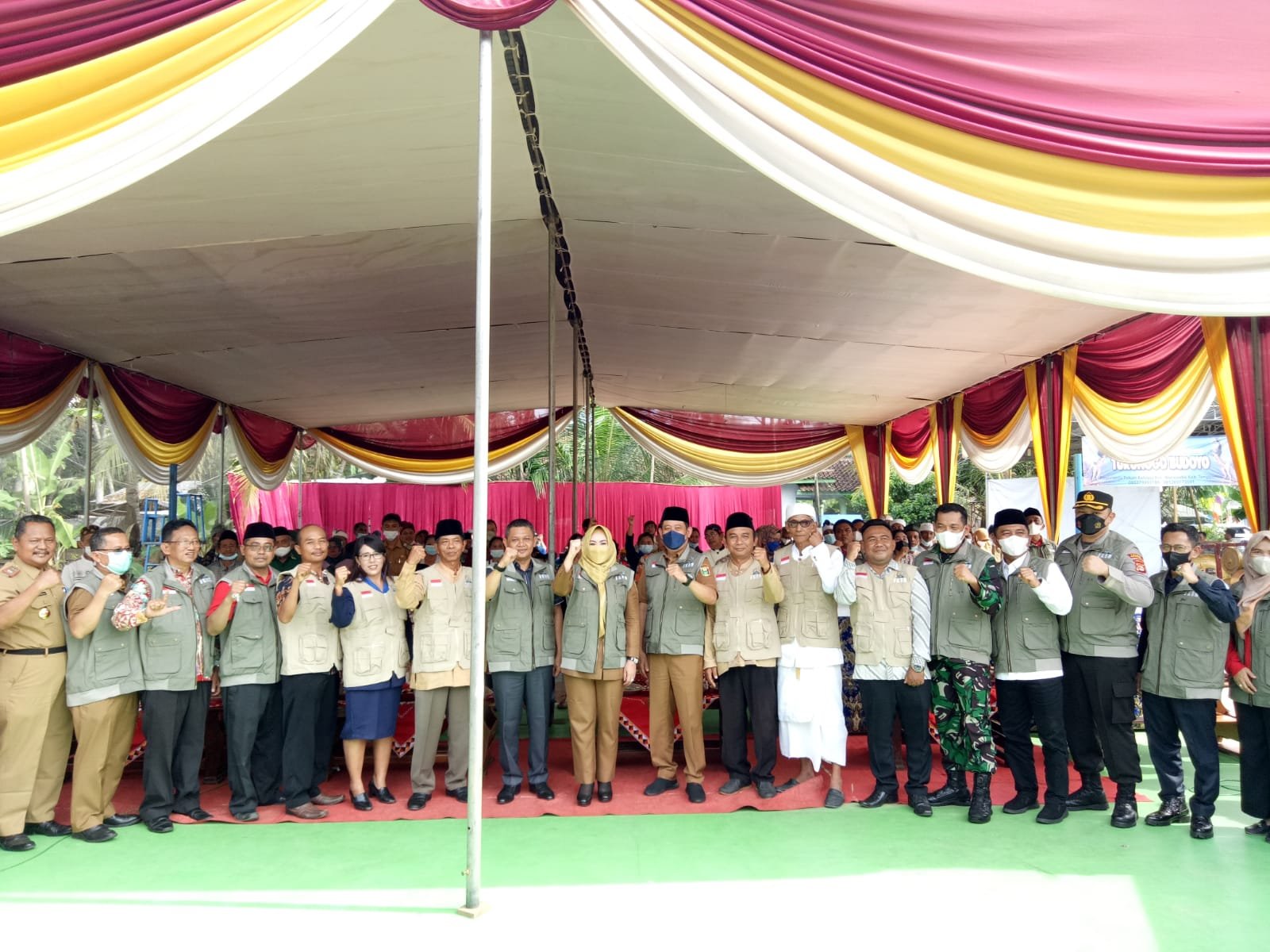 Bupati Tanggamus Membuka Kegiatan Launching Pekon Sadar Kerukunan