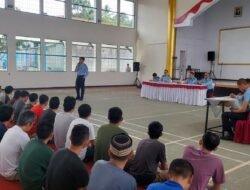 Kalapas Kotaagung dan Jajaran Adakan Sosialisasi dan Diskusi Bersama WBP Tentang Hak dan Kewajiban serta Tata Tertib di Lapas