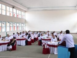 Lapas Kotaagung Gelar Apel Pelepasan Pegawai Purnabakti dan Pindah Tugas