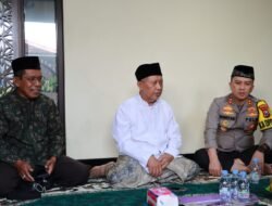 Silaturahmi ke Ketua PCNU, Kapolresta Mojokerto Bersama Ulama Kompak Tolak Berita Hoax