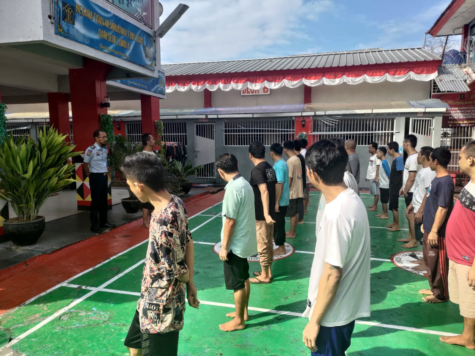 Bukan Hanya Dipidana, Warga Binaan Rutan Kota Agung Juga Dibina