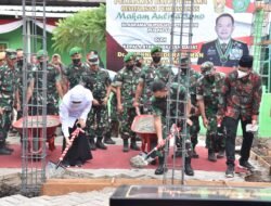 KASAD Dudung Abdurachman dan Kyai Khos Jatim Peletakan Batu Pertama Revitalisasi Makam Aulia Sono Buduran Sidoarjo