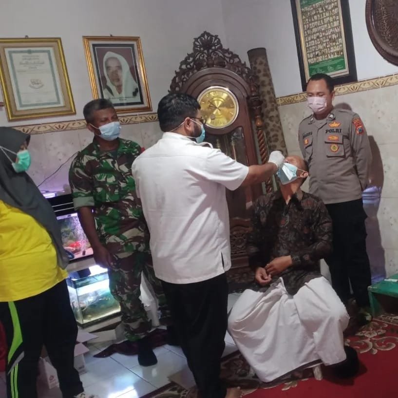 Kerabat Hingga Tetangga Pasien Terkonfirmasi Covid–19 Desa Wiyu & Mojogeneng Ditracing