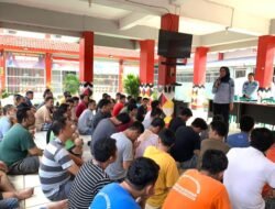 Rutan Kota Agung Gelar Sosialisasi Tentang UU No. 22 Tahun 2022 tentang Pemasyarakatan kepada Warga Binaan