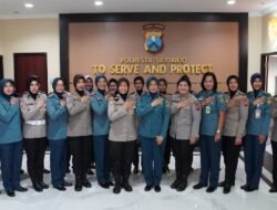 Hari Jadi Polwan Ke-74, Kowal Puspenerbal Beri Kejutan Polwan Sidoarjo