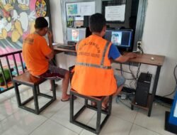 Warga Binaan Lapas Kotaagung Antusias Manfaatkan Fasilitas Layanan Video Call