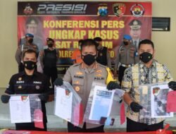 Satreskrim Polresta Sidoarjo Ringkus Pelaku Pembobol ATM di Dua Mini Market