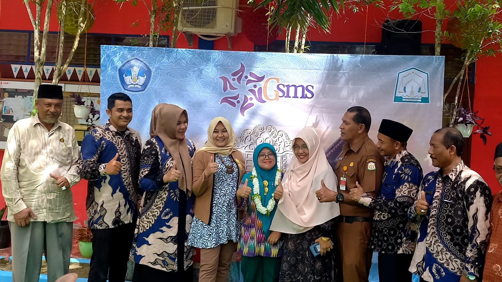 Mendikbud Republik indonesia Datang ke sekolah SMP Negeri 1 Idi Kabupaten Aceh Timur