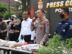 Polisi Amankan 2 Penanam Ganja di Lereng Semeru