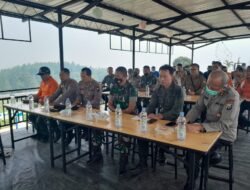 Kodim 0815/Mojokerto Bersama BPBD – Stakeholder Siap Kendalikan & Tangani Karhutla