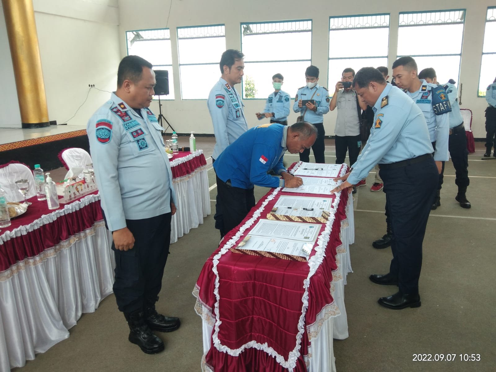 Sinergi Berantas Narkoba, Lapas Kotaagung dan BNNK Tanggamus Teken MoU Disaksikan Kadivpas Lampung