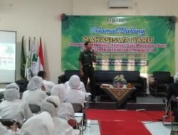 Babinsa Koramil Sooko Berikan Materi Wasbang Kepada Mahasiswa STIKES