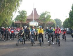 Jaga Kekompakan dan Perkuat Sinergitas, Forkopimda Sidoarjo Gowes Bersama