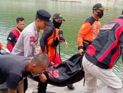 23 Jam Pencarian, Korban Tenggelam Di Bendungan Way Sekampung Berhasil Ditemukan Tim SAR Gabungan