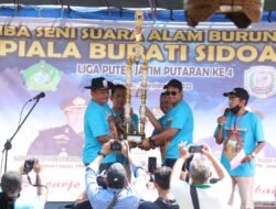 Gus Muhdlor Buka Liga Burung Puter Piala Bupati Sidoarjo