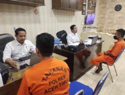 Angkut BBM Bersubsidi Menggunakan Tandon Air, Dua Warga Diamankan Polres Aceh Timur