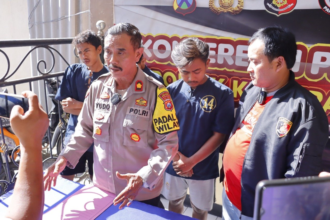 Polres Tanjung Perak Ringkus Komplotan Curanmor yang Sempat Viral di Medsos