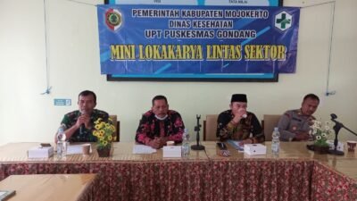 Koramil Gondang Siap Sukseskan 5 Program Lokakarya Lintas Sektor UPT PKM