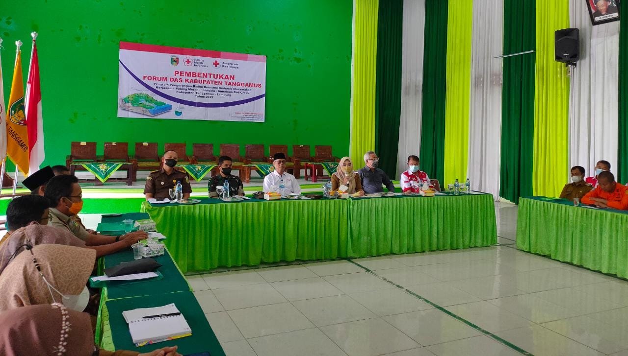 Bupati Tanggamus Hadiri Pembentukan Forum Daerah Aliran Sungai