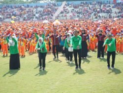 Ribuan Guru dan Anak PAUD se Sidoarjo Peringati HAN 2022, Gus Muhdlor: Mereka Aset Bangsa Hak Pendidikannya Harus Dijamin