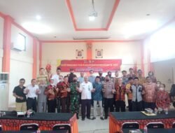 Koramil 0815/19 Magersari Bareng Forkopimcam Gelar Rakor Bersama FPK
