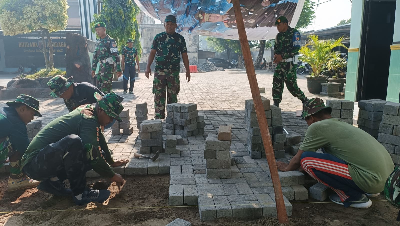 Bina Satuan, Kodim 0815/Mojokerto Benahi Pangkalan