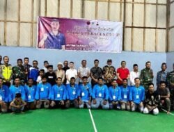 Buka Turnamen Badminton, Anggota DPRD Tanjabbar Satria Tubagus Hermawan: Semoga Dengan Kegiatan Ini, Dapat Hasilkan Atlet Yang Berprestasi Kedepannya