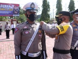 Kapolres Aceh Timur Pimpin Apel Gelar Pasukan Operasi Zebra Seulawah 2022