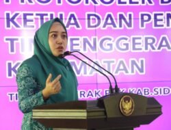Ketua PKK Sidoarjo Sa’adah Muhdlor Bekali 200 Kader PKK Kecamatan Ilmu Keprotokolan dan MC
