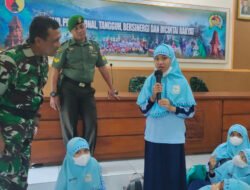 Markas Kodim 0815/ Mojokerto Sasaran Kunjungan Pendidikan Siswa SDIT Permata