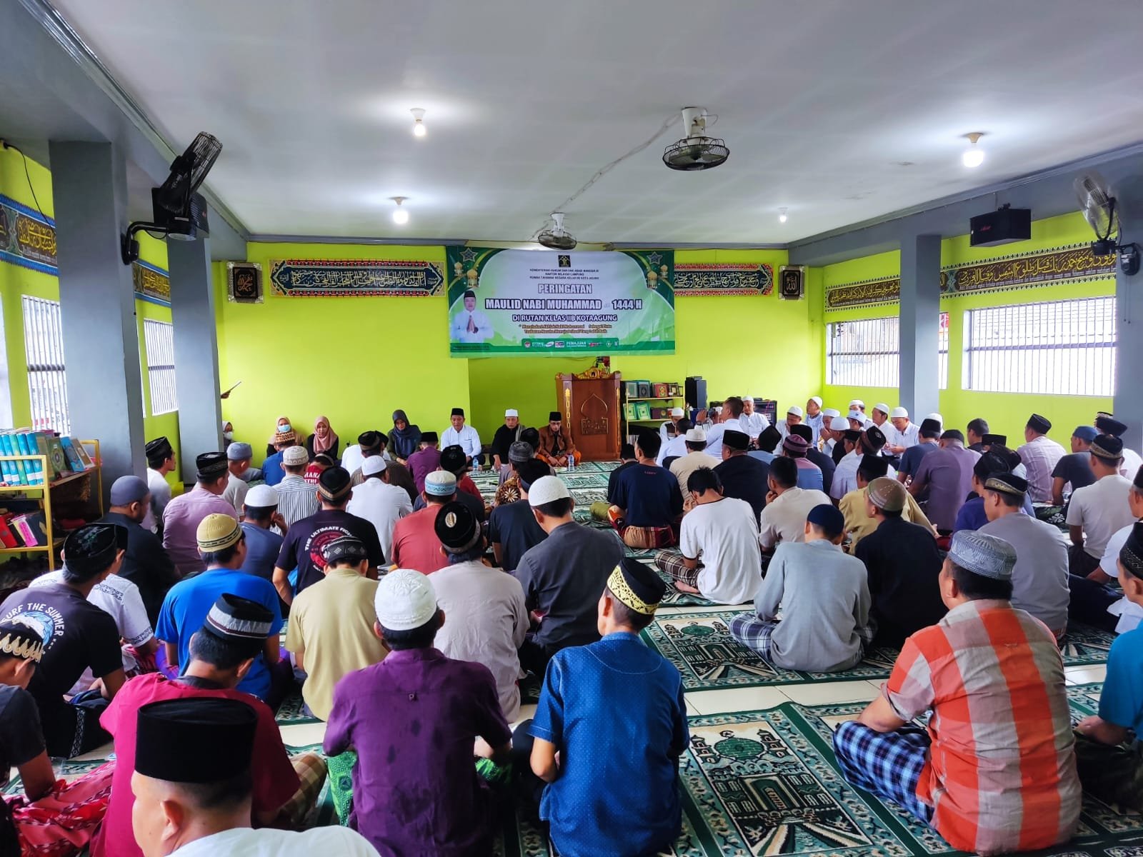 Rutan Kelas IIB Kota Agung Memperingati Hari Maulid Nabi Muhammad SAW