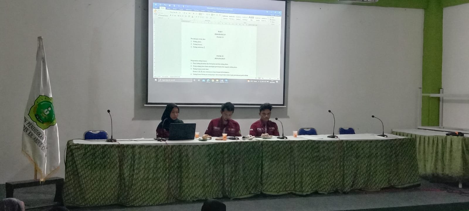 Konferensi Mahasiswa ke-5, HMJ MPI IKHAC Resmi Demisioner Dari Jabatan Pengurus