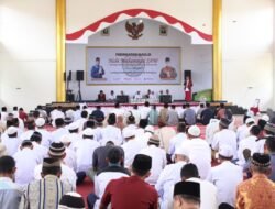 Warga Binaan Tampilkan Tausiyah 4 Bahasa dan Sungkeman kepada para Ibu Hiasi Peringatan Maulid Nabi Muhammad SAW 1444 H di Lapas Kotaagung