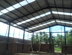 Proyek Pembangunan Pasar Rakyat Desa Enggal Rejo Banyuasin Dipertanyakan