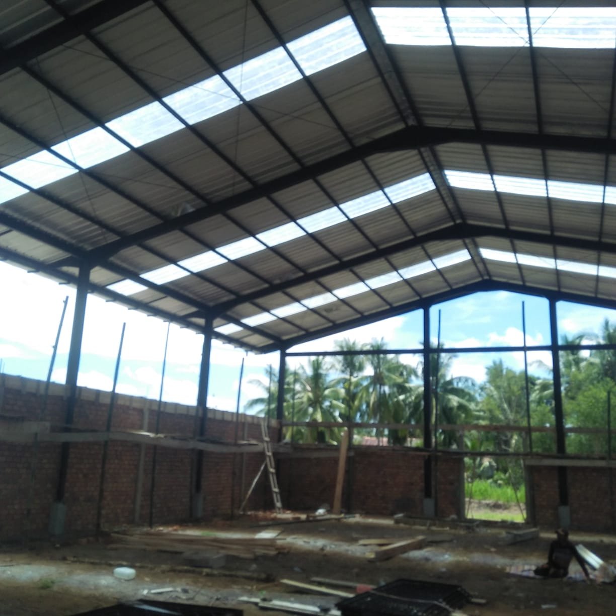 Proyek Pembangunan Pasar Rakyat Desa Enggal Rejo Banyuasin Dipertanyakan