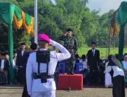 Peringati Hari Santri Nasional, Danramil 0815/11 Pungging Bertindak Sebagai Irup