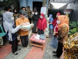 Ning Ita Tinjau Penyaluran BPNT