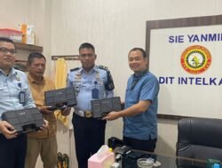 Rutan Kota Agung Terima Dropping Senpi Dari DITJENPAS