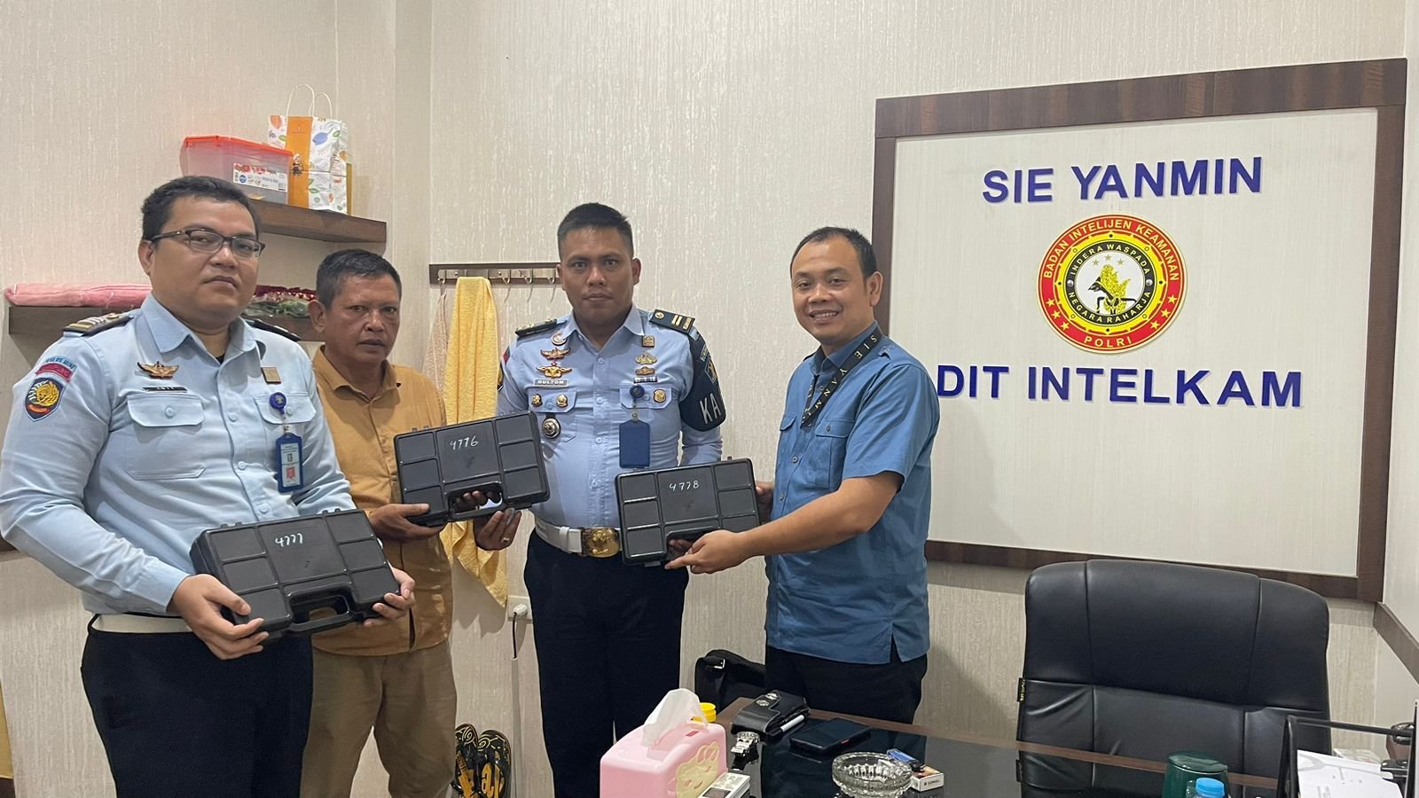 Rutan Kota Agung Terima Dropping Senpi Dari DITJENPAS