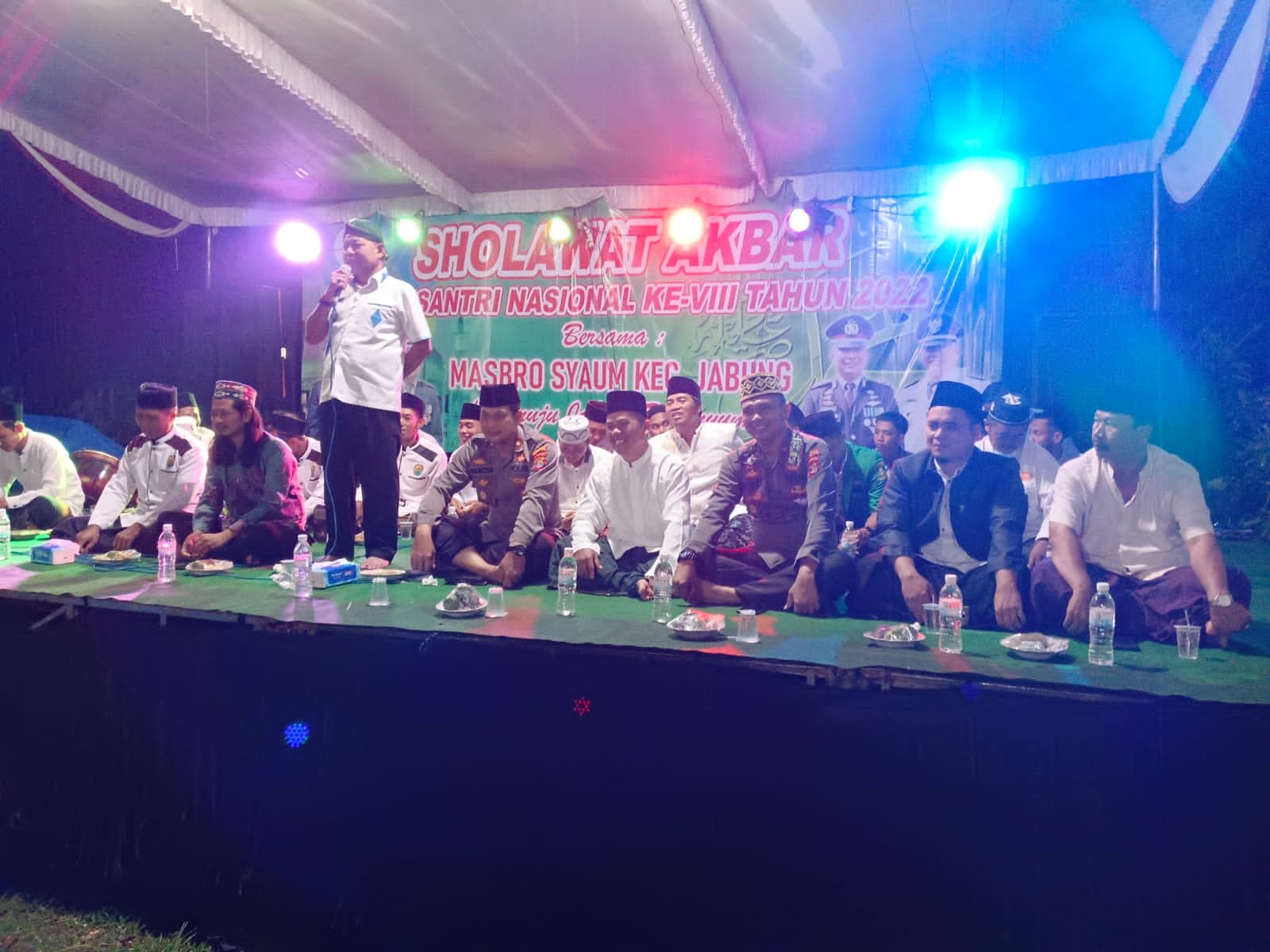 Polsek Jabung Adakan Sholawat Akbar