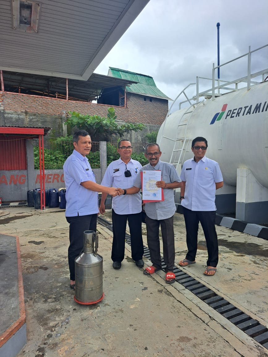 SPBU Nelayan Kotaagung Mulai Beroperasi