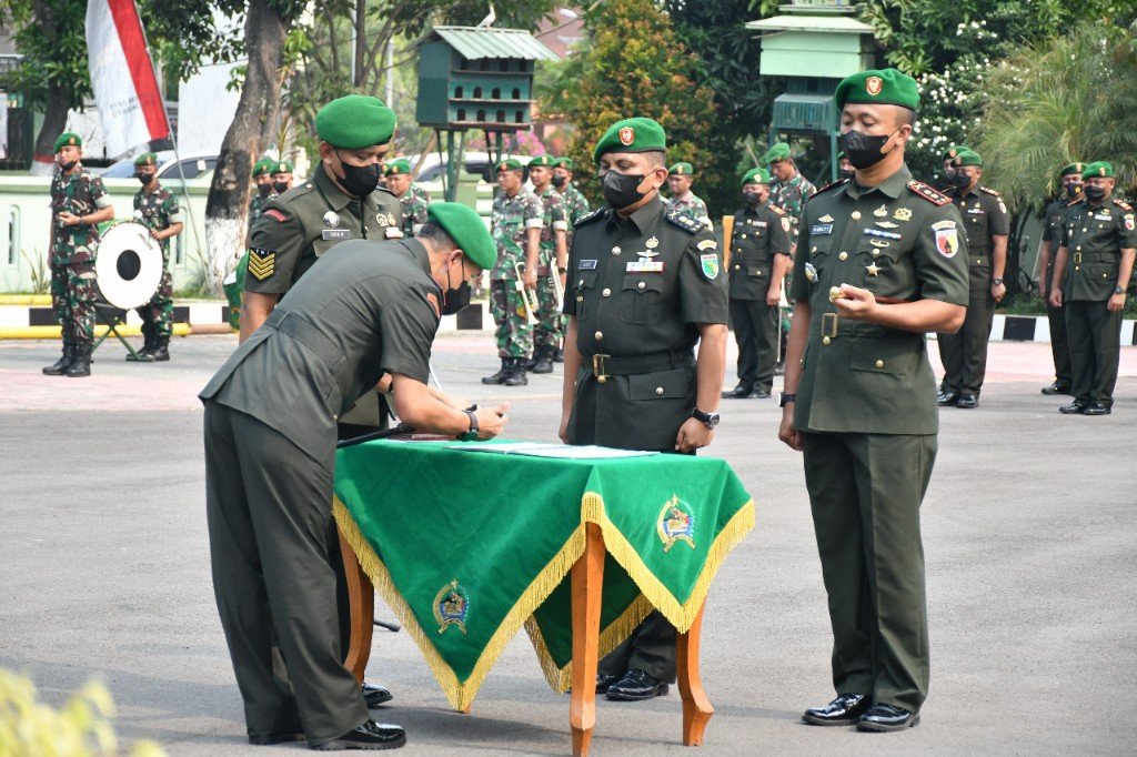 Tongkat Komando Kodim 0815/Mojokerto Resmi Beralih