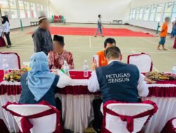 Sukseskan Program Regsosek Tahun 2022, Lapas Kotaagung Bersama BPS Tanggamus Lakukan Pendataan Warga Binaannya