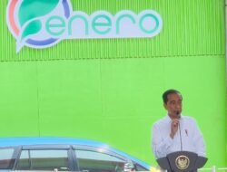 Kunjungi PT. Enero, Jokowi Resmikan Bioetanol untuk Ketahanan Energi