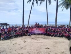 Sukseskan KTT G20 yang Semakin Dekat, Lapas Kotaagung Beserta Jajaran Ikuti Touring Bersama Kanwil Kemenkumham Lampung