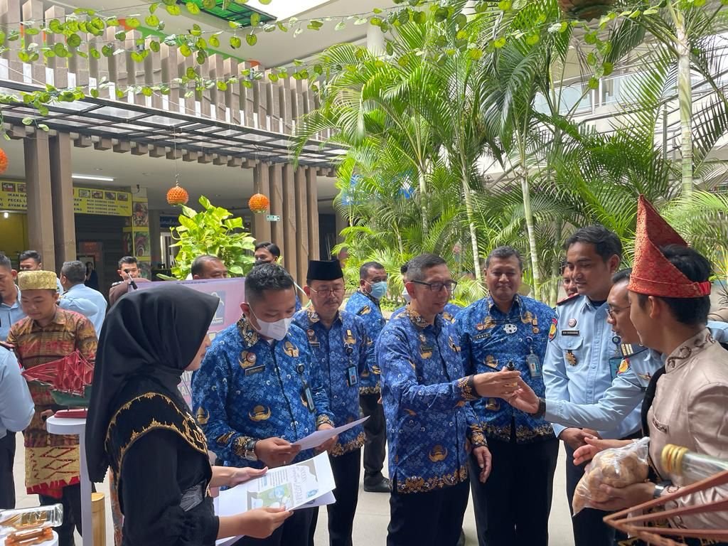 Lapas Kotaagung Ikuti Sosialisasi Teknis Pelayanan Kesehatan Berisiko dan Pameran Produk Unggulan WBP