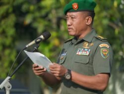 Pimpin Upacara 17-an, Kasrem 042/Gapu Bacakan Amanat Kasad